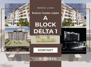 Trosoban stan, Banja Luka, Banja Luka, prodaja, 57m2, 228000e, id378